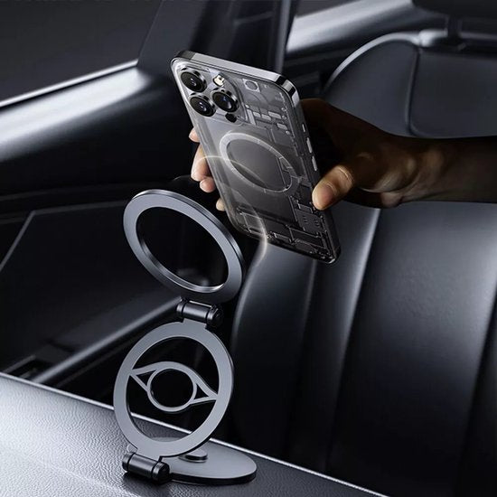 Telefoonhouder auto – Magnetisch Dashboard – Geschikt voor MagSafe iPhone 12/13/14/15/16/17 – Sterke Magneet-Ilumina Benelux