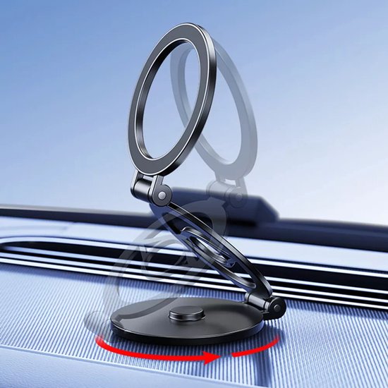 Telefoonhouder auto – Magnetisch Dashboard – Geschikt voor MagSafe iPhone 12/13/14/15/16/17 – Sterke Magneet-Ilumina Benelux