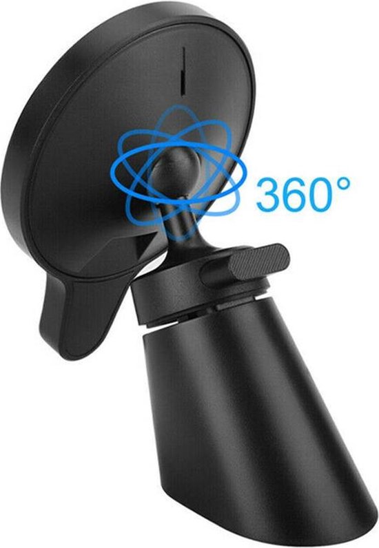 Telefoonhouder auto – Magnetisch – Draadloze oplader 15W – Quick Charge autolader – Dashboard & ventilatierooster-Ilumina Benelux