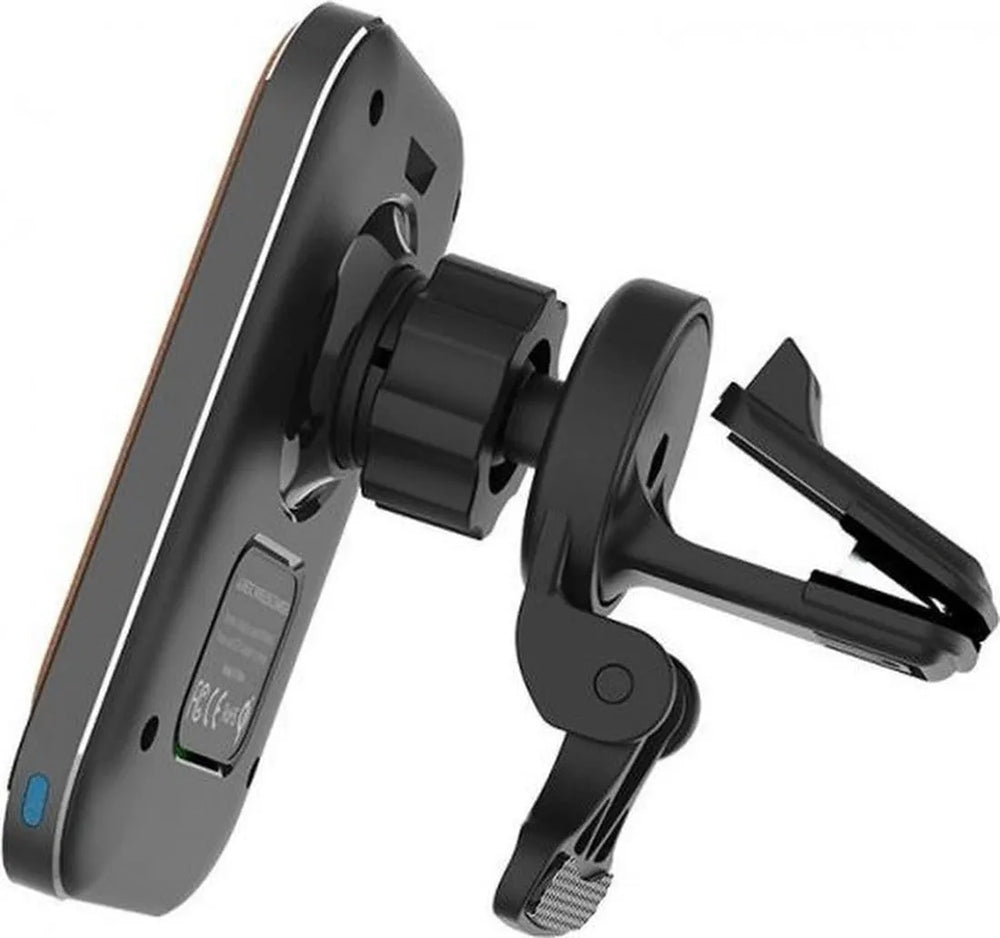 Telefoonhouder auto – Magnetische draadloze oplader 15W snellader – Dashboard/ventilatierooster – Geschikt voor iPhone & Samsung – Zwart-Ilumina Benelux