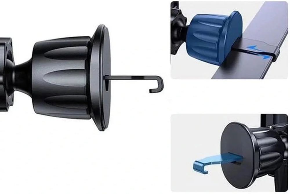 Telefoonhouder auto – Ventilatierooster – MagSafe compatibel – 360° draaibaar – Sterke magneet – Zwart-Telefoonhouders-Ilumina Benelux