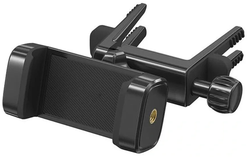 Telefoonhouder auto – Ventilatierooster montage – Voor ronde & standaard roosters – 360° draaibaar – Universeel – Zwart-Telefoonhouders-Ilumina Benelux