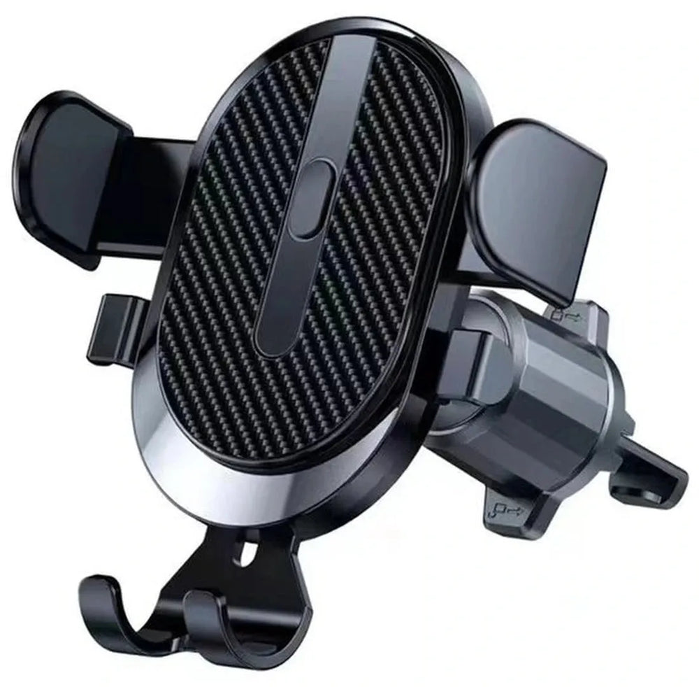 Telefoonhouder auto – Verstelbaar – Universeel voor Smartphone – Ventilatierooster & Dashboard – Zwart-Ilumina Benelux