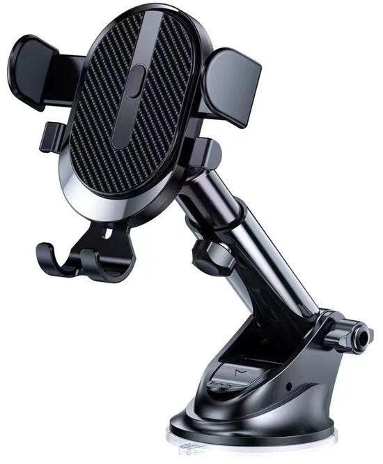 Telefoonhouder auto – Verstelbaar – Universeel voor Smartphone – Ventilatierooster & Dashboard – Zwart-Ilumina Benelux
