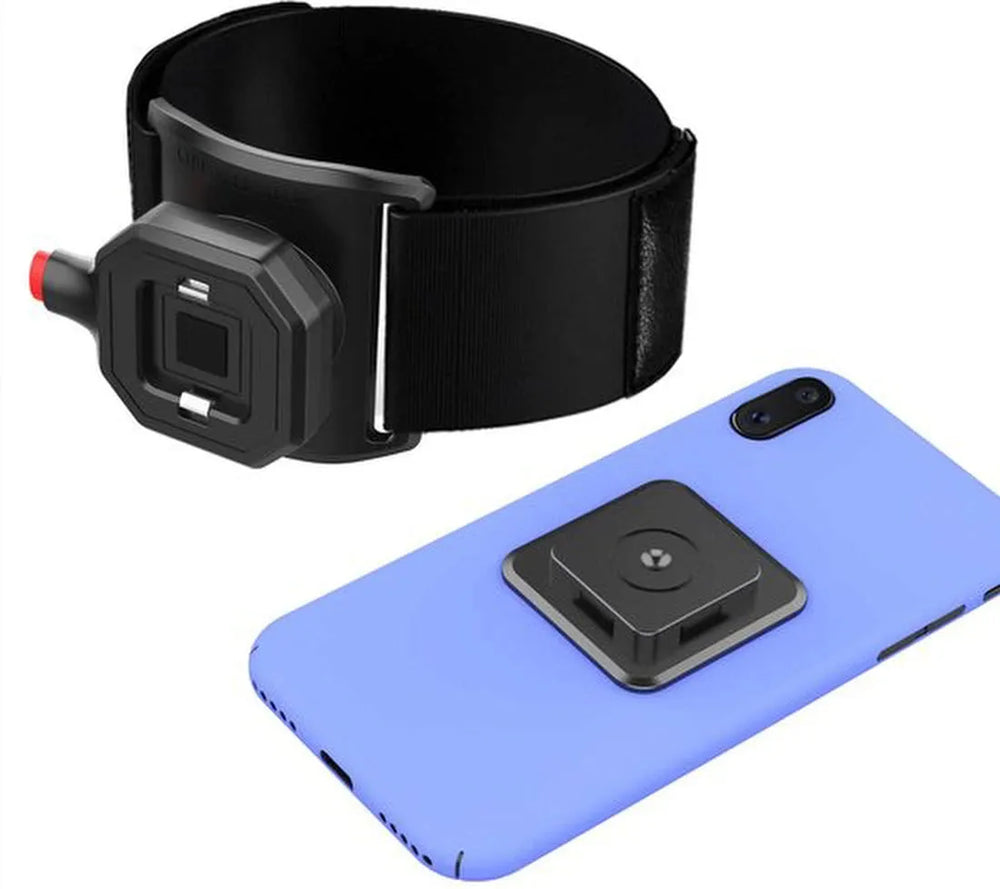 Telefoonhouder hardlopen – Polsband Armband – 360° draaibaar – Geschikt voor iPhone 7/8/11/12/13/14/15 Mini/Pro/Max – Zwart-Ilumina Benelux