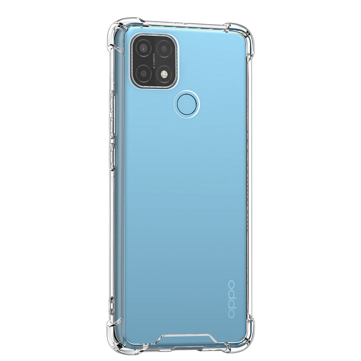 Transparant hoesje voor Oppo A15 - TPU Backcover - Antishock-Hoesjes-Ilumina Benelux