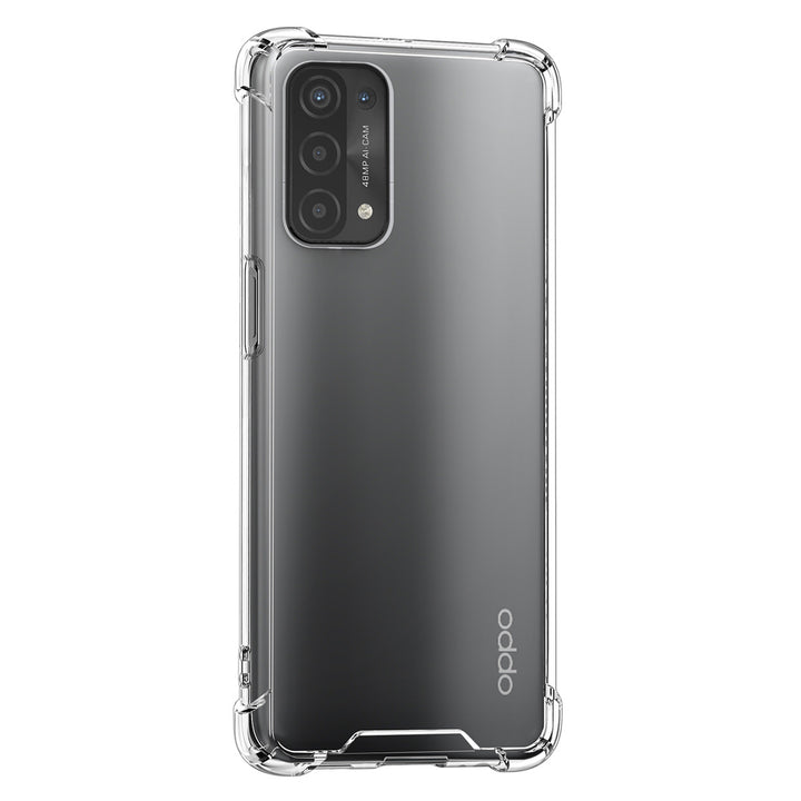 Transparant hoesje voor Oppo A54 5G & Oppo A74 5G - TPU Backcover - Antishock-Hoesjes-Ilumina Benelux
