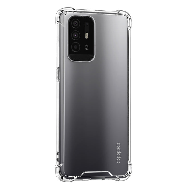 Transparant hoesje voor Oppo A74 5G & Oppo A54 5G - TPU Backcover - Antishock-Hoesjes-Ilumina Benelux