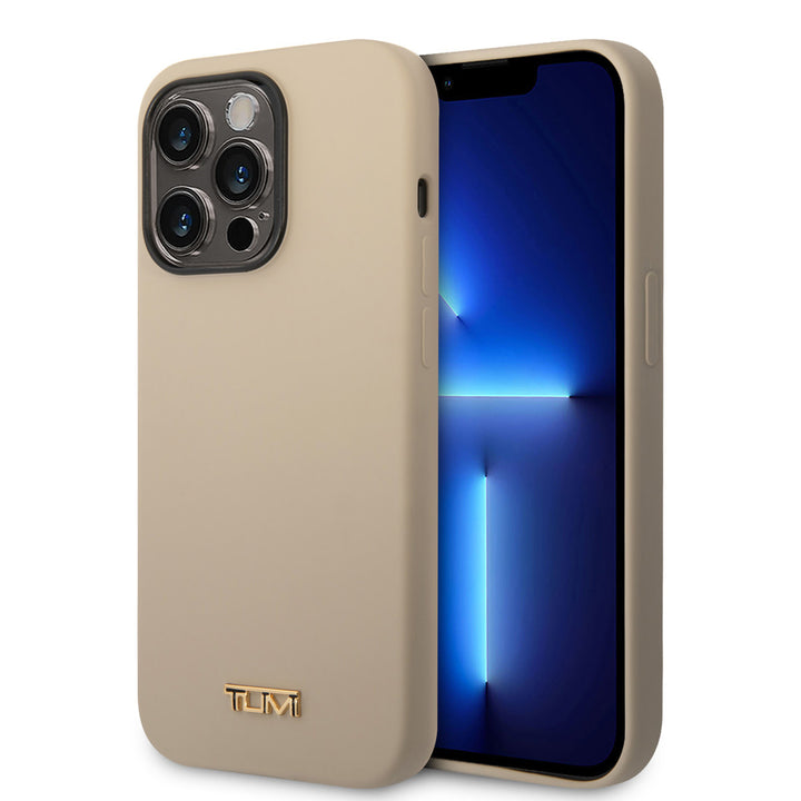 Tumi iPhone 14 Pro Backcover hoesje - Liquid Silicone - Women Collection - Groen-Hoesjes-Ilumina Benelux
