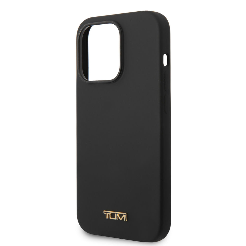 Tumi iPhone 14 Pro Backcover hoesje - Liquid Silicone - Women Collection - Zwart-Hoesjes-Ilumina Benelux