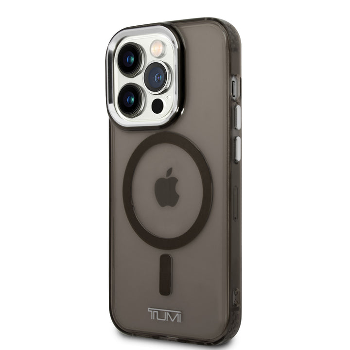 Tumi iPhone 14 Pro Backcover hoesje - Magsafe Clear Case - Zwart-Hoesjes-Ilumina Benelux