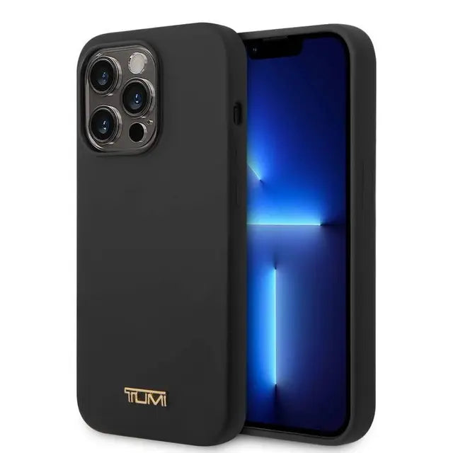 Tumi iPhone 14 Pro Backcover hoesje - Zwart-Hoesjes-Ilumina Benelux