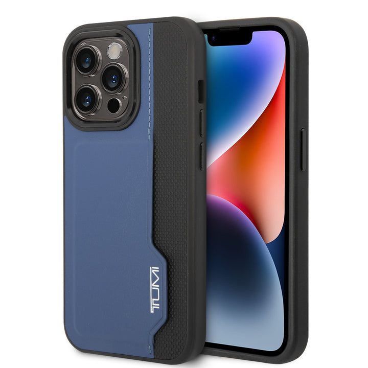 Tumi iPhone 14 Pro Max Backcover hoesje - Blauw-Hoesjes-Ilumina Benelux