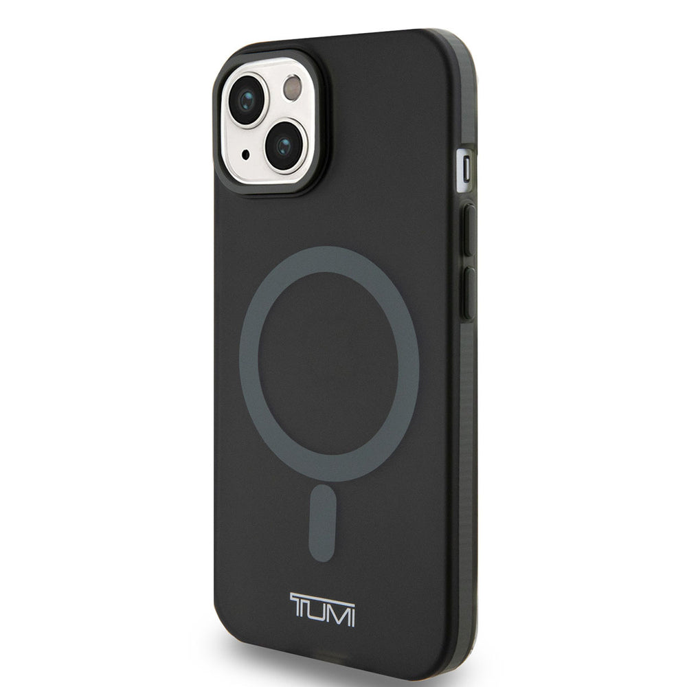 Tumi iPhone 15 Backcover hoesje Frosted magsafe transparent - Olijfgroen-Hoesjes-Ilumina Benelux