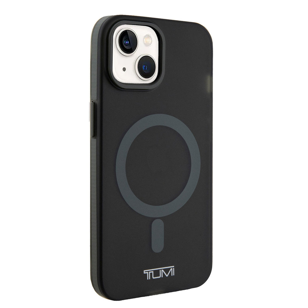 Tumi iPhone 15 Backcover hoesje Frosted magsafe transparent - Olijfgroen-Hoesjes-Ilumina Benelux