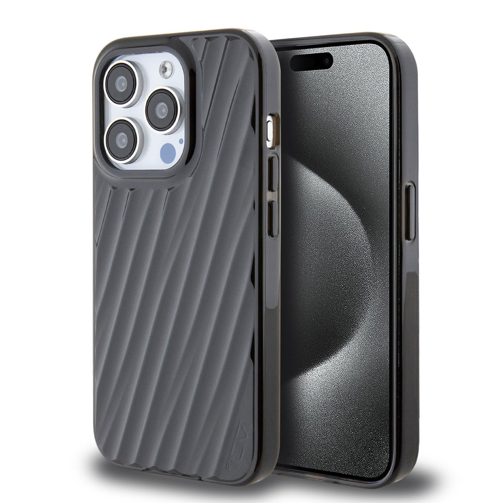 Tumi iPhone 15 Pro Backcover hoesje - 19 Degree Collection - Zwart-Hoesjes-Ilumina Benelux