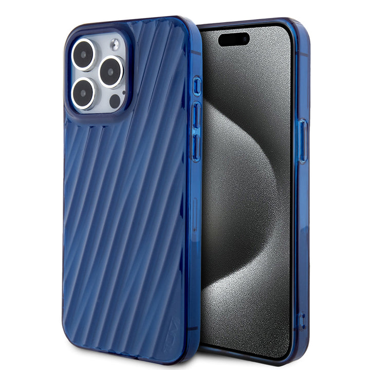 Tumi iPhone 15 Pro Max Backcover hoesje - 19 Degree Collection - Blauw-Hoesjes-Ilumina Benelux