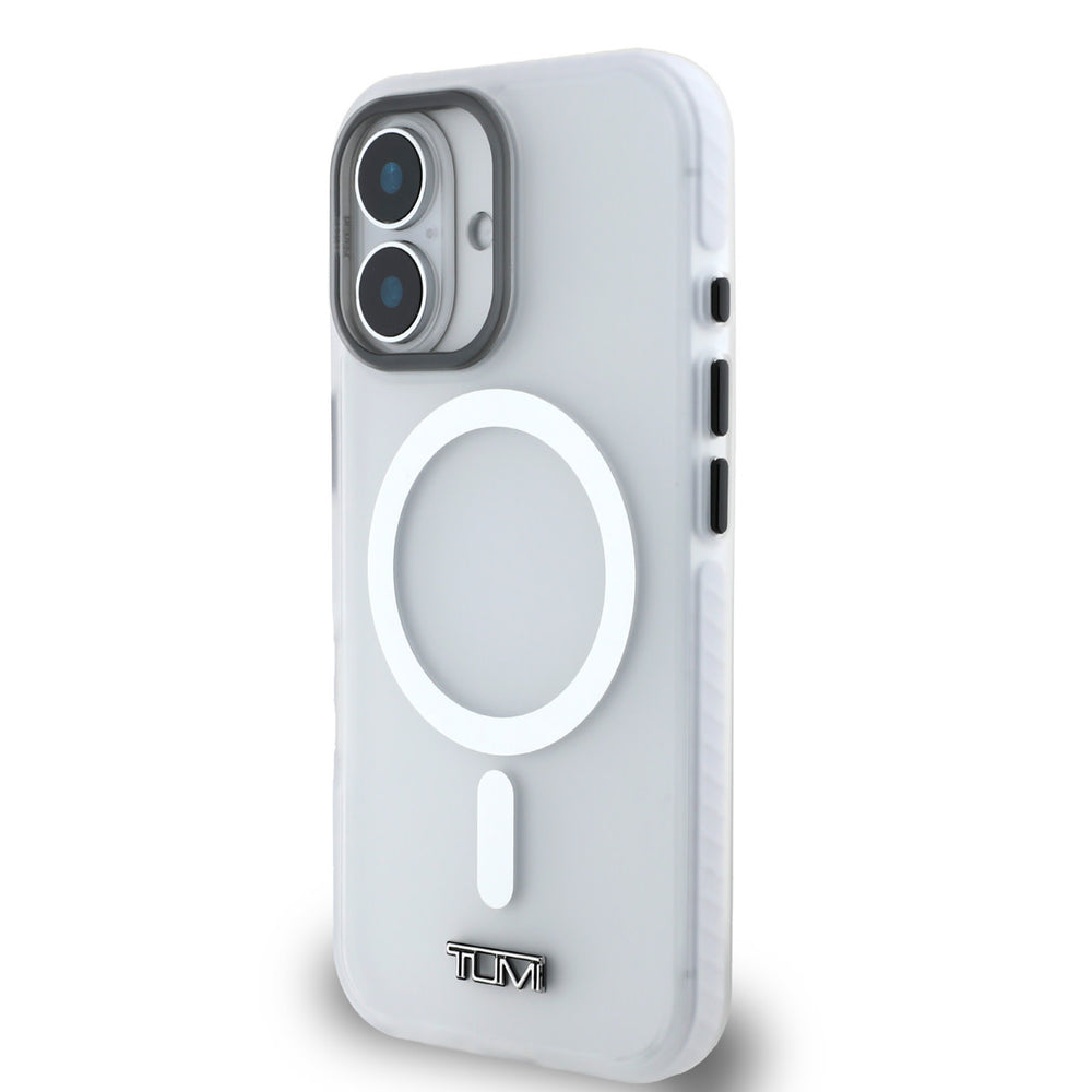 Tumi iPhone 16 Backcover hoesje - Magsafe - Shockproof - Transparent Frosted - Transparant-Hoesjes-Ilumina Benelux