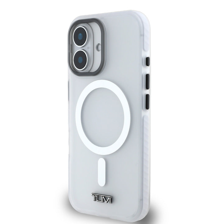 Tumi iPhone 16 Backcover hoesje - Magsafe - Shockproof - Transparent Frosted - Transparant-Hoesjes-Ilumina Benelux