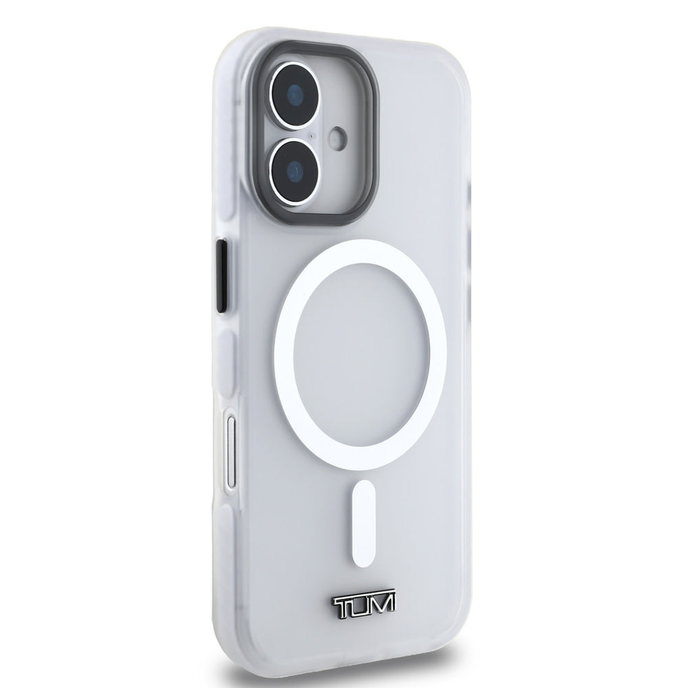 Tumi iPhone 16 Backcover hoesje - Magsafe - Shockproof - Transparent Frosted - Transparant-Hoesjes-Ilumina Benelux