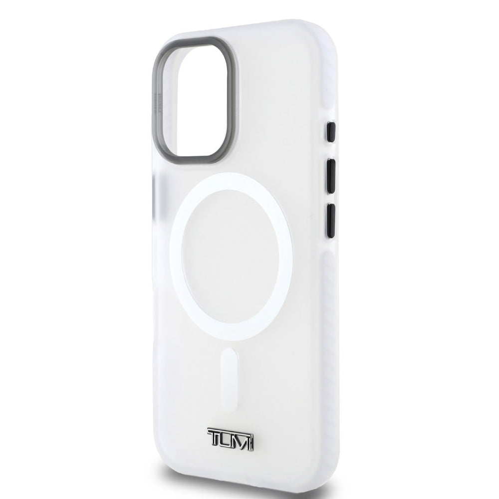 Tumi iPhone 16 Backcover hoesje - Magsafe - Shockproof - Transparent Frosted - Transparant-Hoesjes-Ilumina Benelux