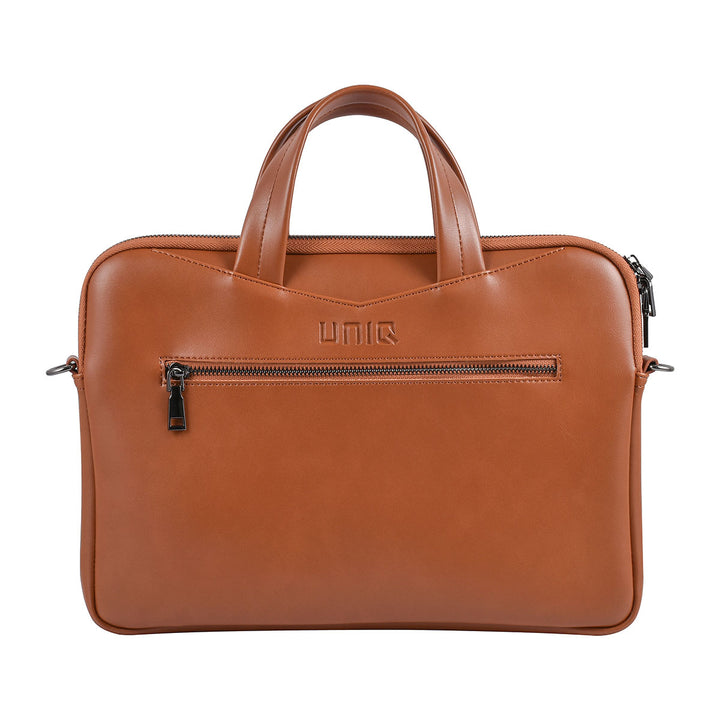 UNIQ Accessory 13 inch leren laptoptas - Bruin-Laptopcover-Ilumina Benelux