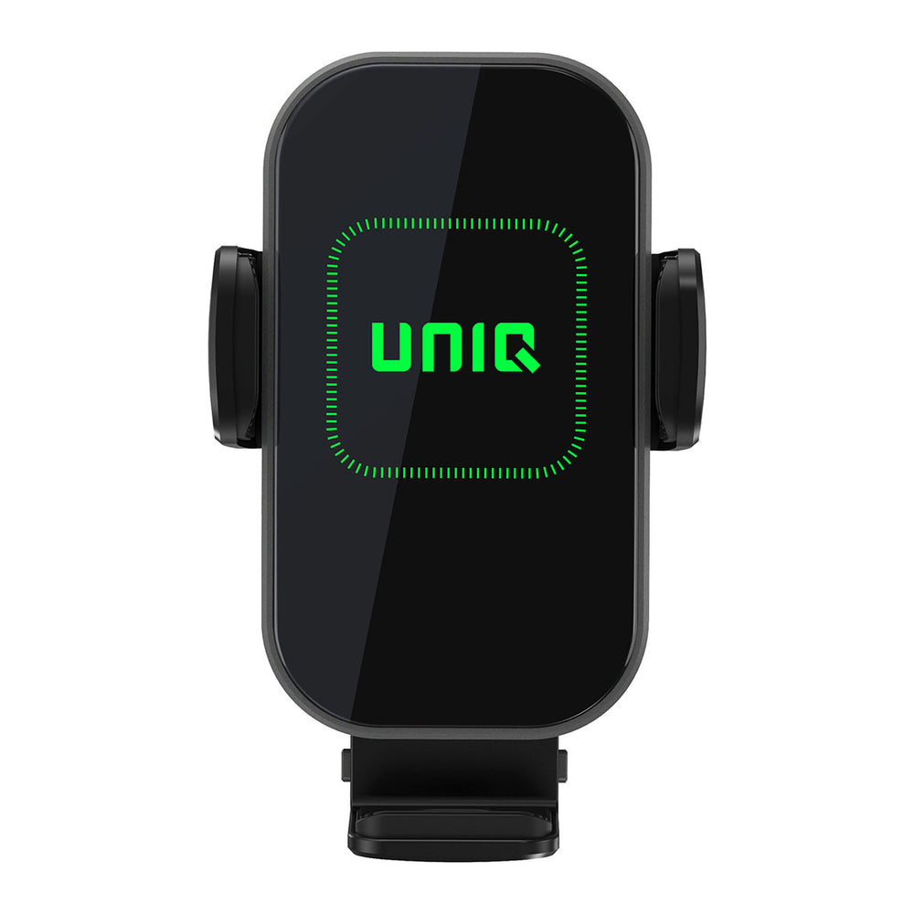 UNIQ Accessory 2 in 1 telefoonhouder en draadloze oplader voor de auto - ventilatierooster & dashboard - zwart-Telefoonhouders-Ilumina Benelux
