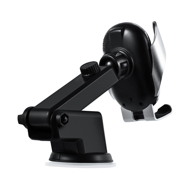 UNIQ Accessory 3-in-1 draadloze Telefoonhouder en oplader voor in de auto - Zwart-Telefoonhouders-Ilumina Benelux