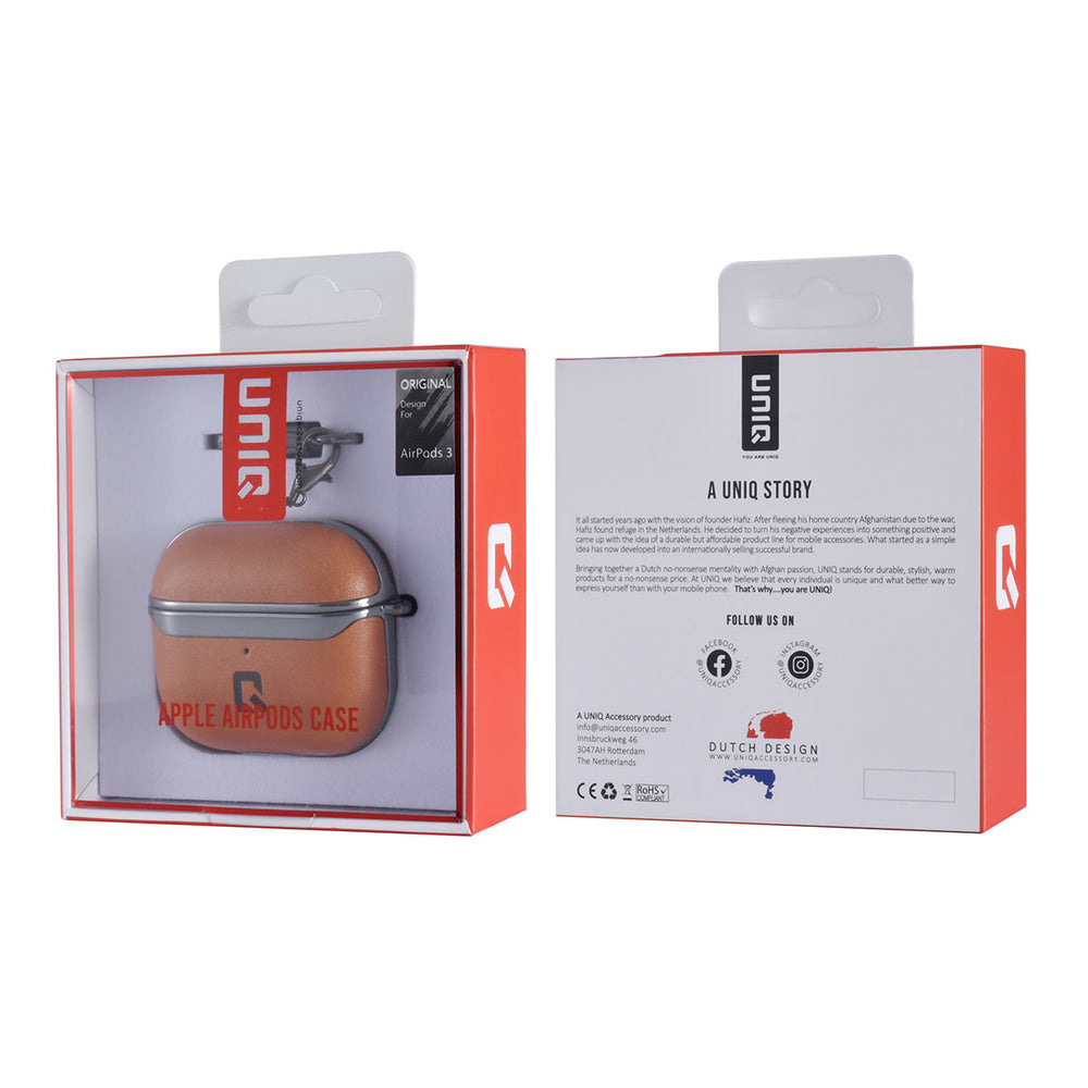 UNIQ Accessory AirPods 3 Case - Oranje-Koptelefoon case-Ilumina Benelux
