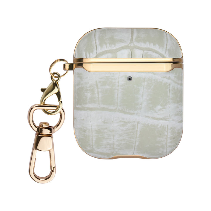 UNIQ Accessory Airpods - Airpods 2 Case - Croco Leather Groen-Koptelefoon case-Ilumina Benelux