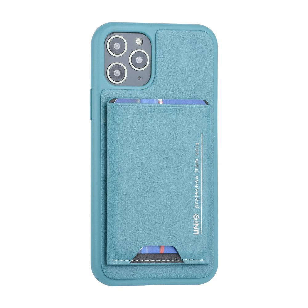 UNIQ Accessory Apple iPhone 11 Pro Groen Backcover hoesje Pasjeshouder-Hoesjes-Ilumina Benelux