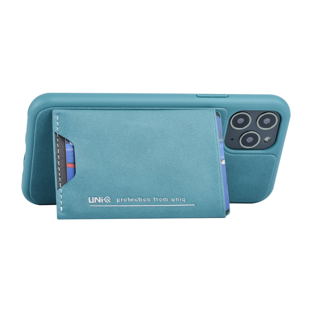 UNIQ Accessory Apple iPhone 11 Pro Groen Backcover hoesje Pasjeshouder-Hoesjes-Ilumina Benelux