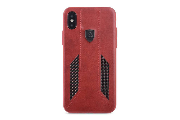 UNIQ Accessory Backcover voor Apple iPhone Xs - Rood-Hoesjes-Ilumina Benelux