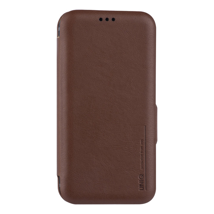 UNIQ Accessory Bruin hoesje iPhone 12 Mini - Book Case-Hoesjes-Ilumina Benelux