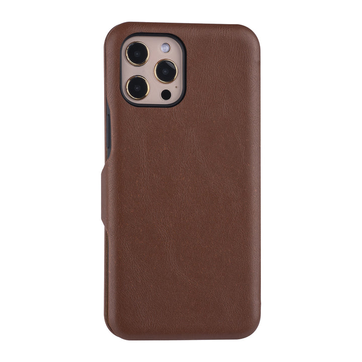 UNIQ Accessory Bruin hoesje iPhone 12 Pro Max - Book Case-Hoesjes-Ilumina Benelux
