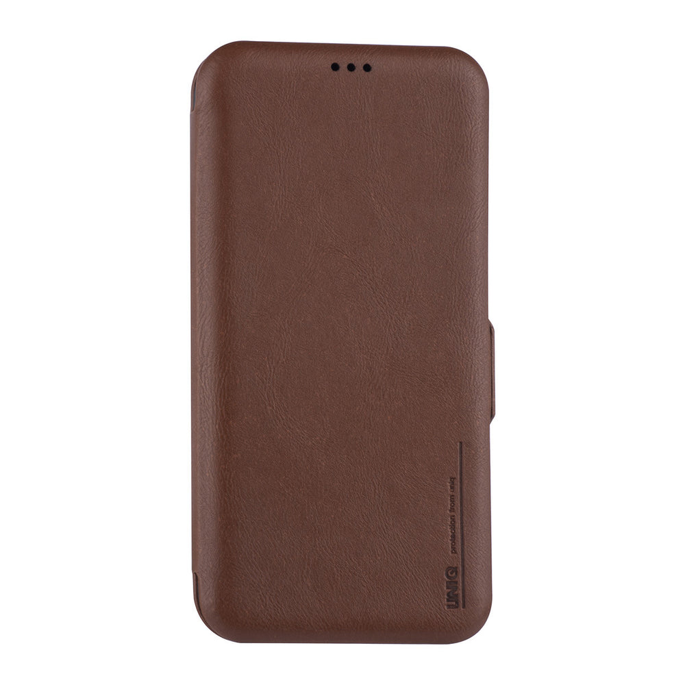 UNIQ Accessory Bruin hoesje iPhone 12 Pro Max - Book Case-Hoesjes-Ilumina Benelux