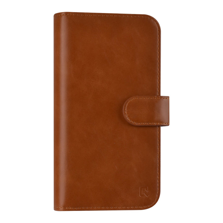 UNIQ Accessory Bruin hoesje voor iPhone 13 Pro - Book Case - Pasjeshouder voor 9 pasjes - Magneetsluiting-Hoesjes-Ilumina Benelux