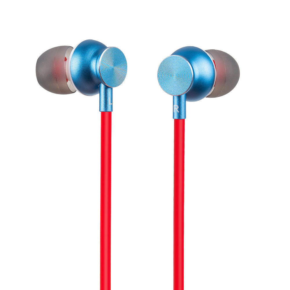 UNIQ Accessory Col draadloze bluetooth nekband oortjes - Blauw-In-ear koptelefoon-Ilumina Benelux