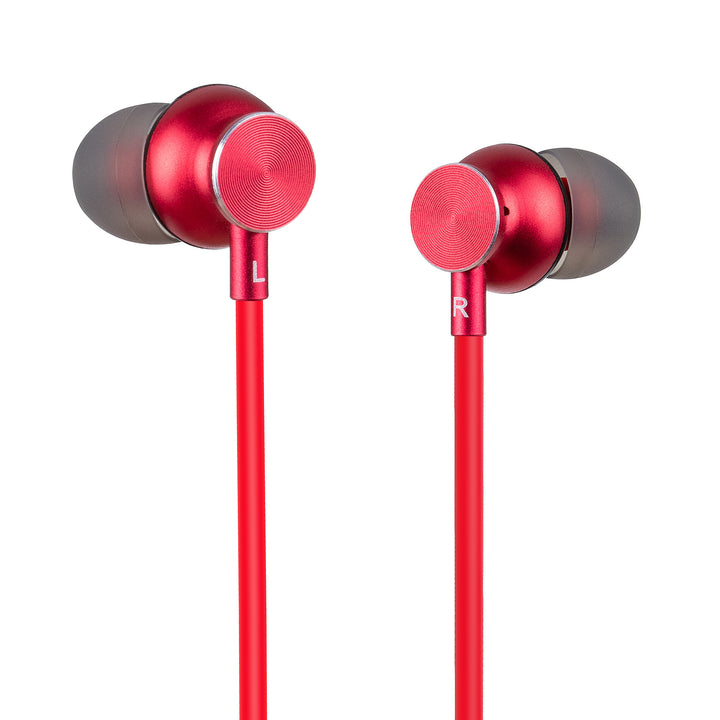 UNIQ Accessory Col draadloze bluetooth nekband oortjes - Rood-In-ear koptelefoon-Ilumina Benelux