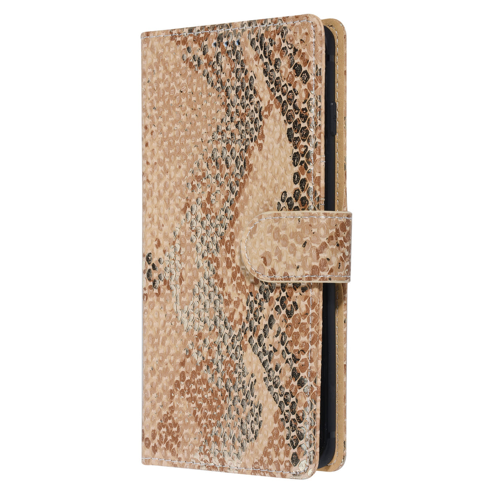 UNIQ Accessory Goud Slangenleer hoesje voor Galaxy S10 Plus - Book Case-Hoesjes-Ilumina Benelux