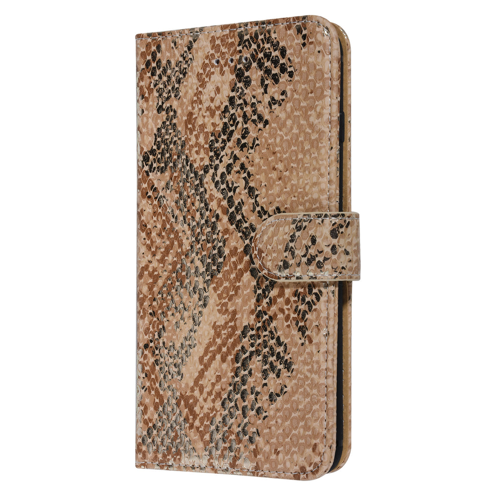 UNIQ Accessory Goud Slangenleer hoesje voor iPhone 7-8 Plus - Book Case-Hoesjes-Ilumina Benelux