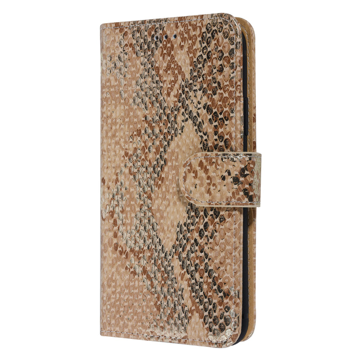 UNIQ Accessory Goud Slangenleer hoesje voor iPhone Xs Max - Book Case-Hoesjes-Ilumina Benelux