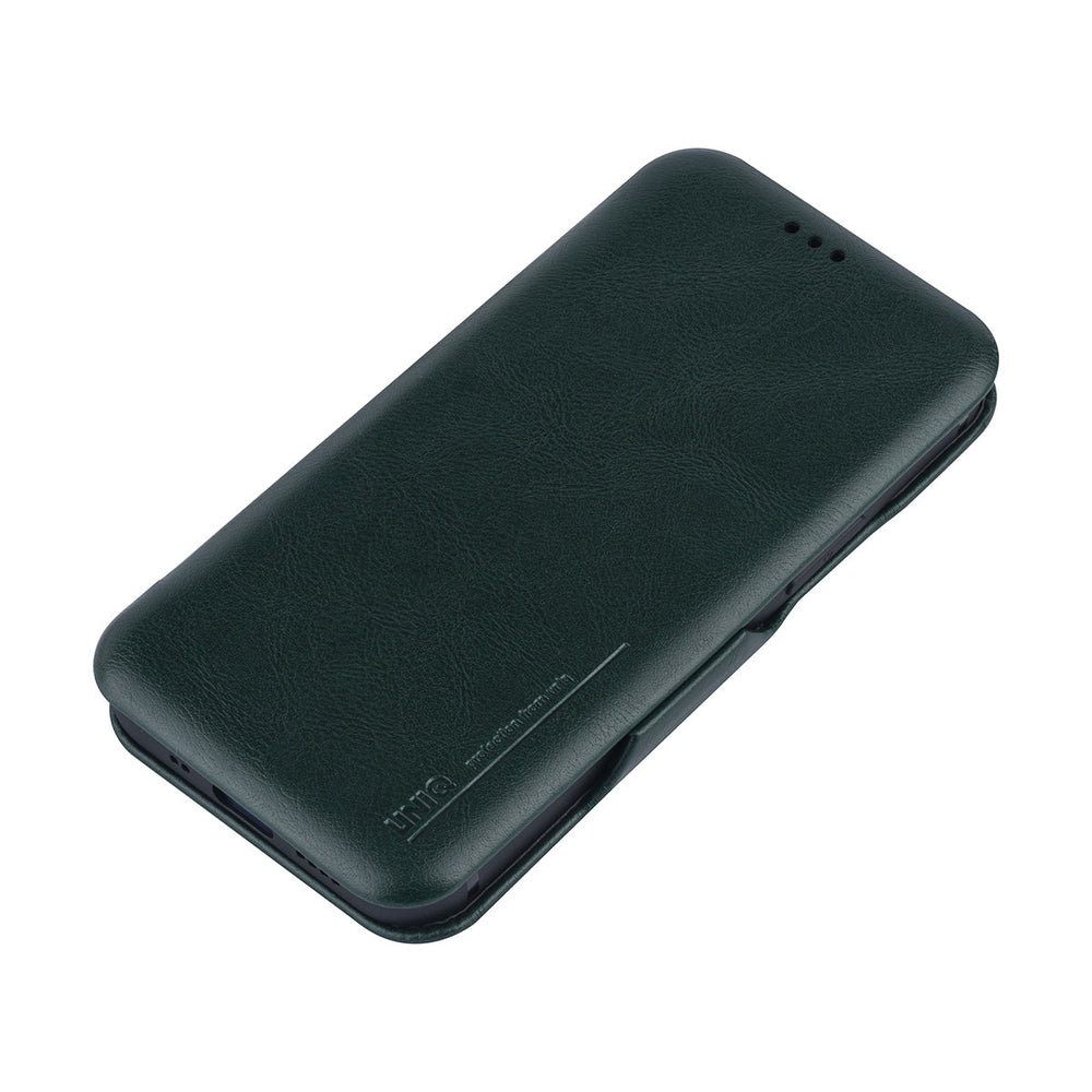 UNIQ Accessory Groen hoesje iPhone 12 Mini - Book Case-Hoesjes-Ilumina Benelux