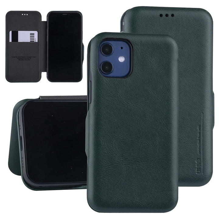UNIQ Accessory Groen hoesje iPhone 12 Mini - Book Case-Hoesjes-Ilumina Benelux