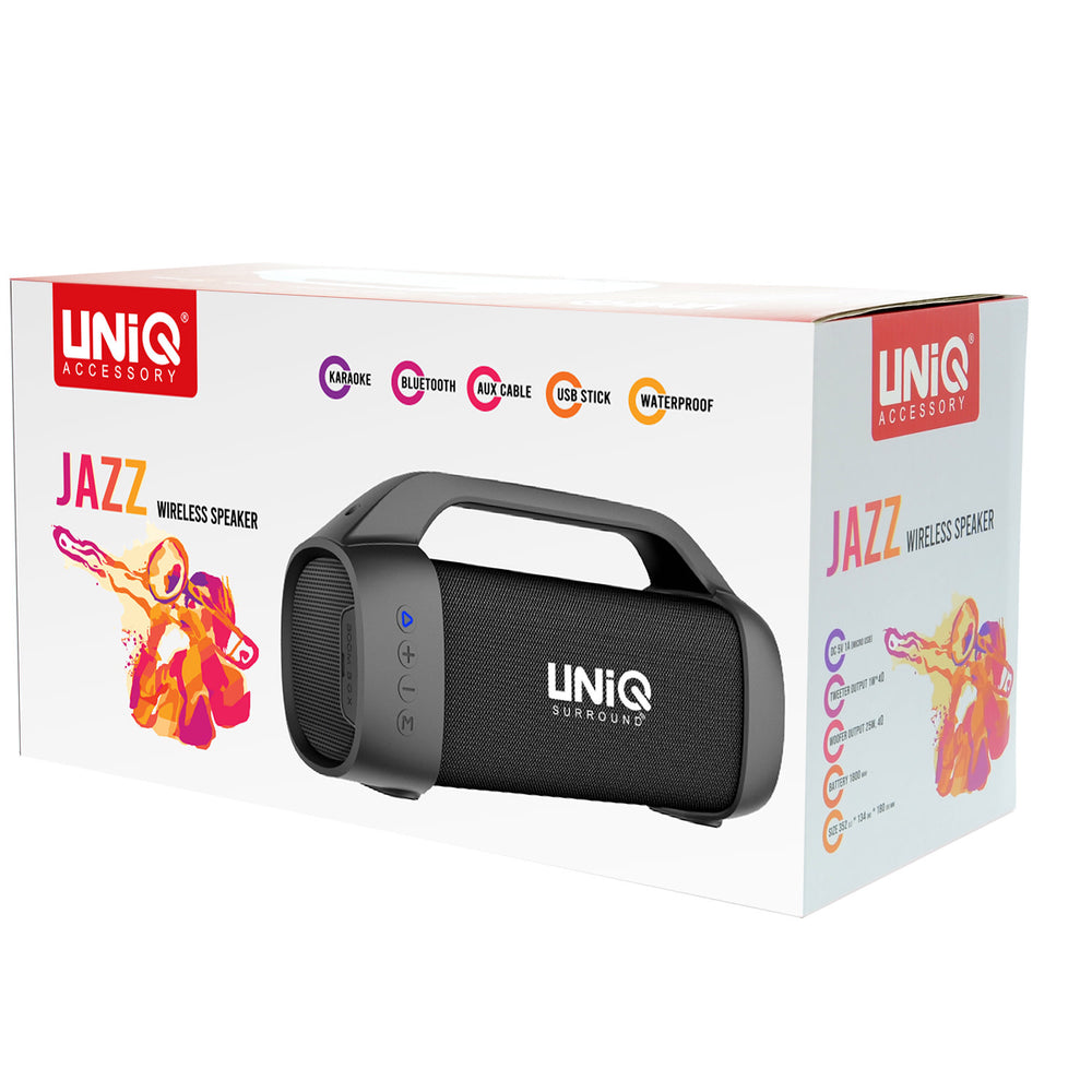 UNIQ Accessory Jazz Bluetooth Speaker - AUX - Waterproof-Speakers-Ilumina Benelux
