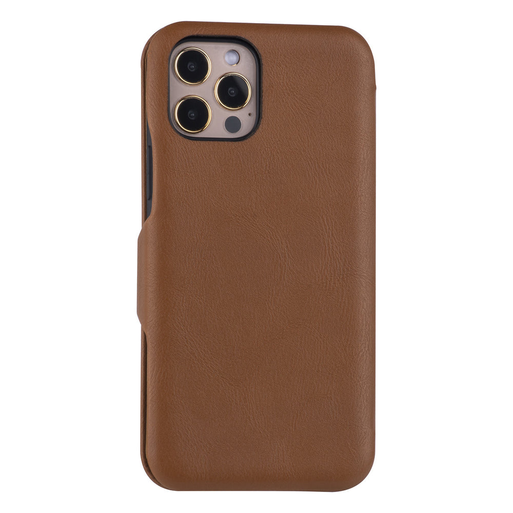 UNIQ Accessory LichtBruin hoesje iPhone 12 - 12 Pro - Book Case-Hoesjes-Ilumina Benelux