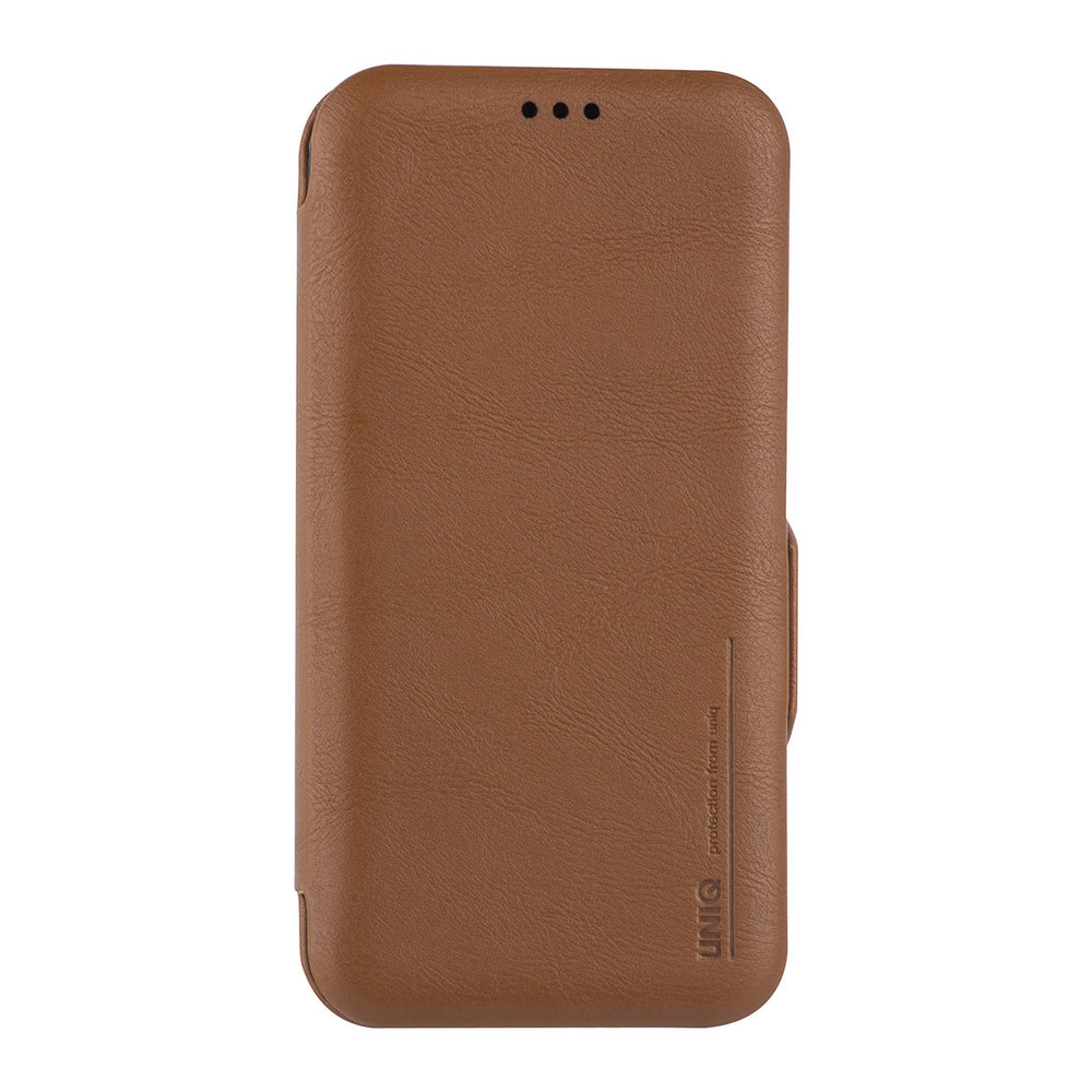 UNIQ Accessory LichtBruin hoesje iPhone 12 Mini - Book Case-Hoesjes-Ilumina Benelux