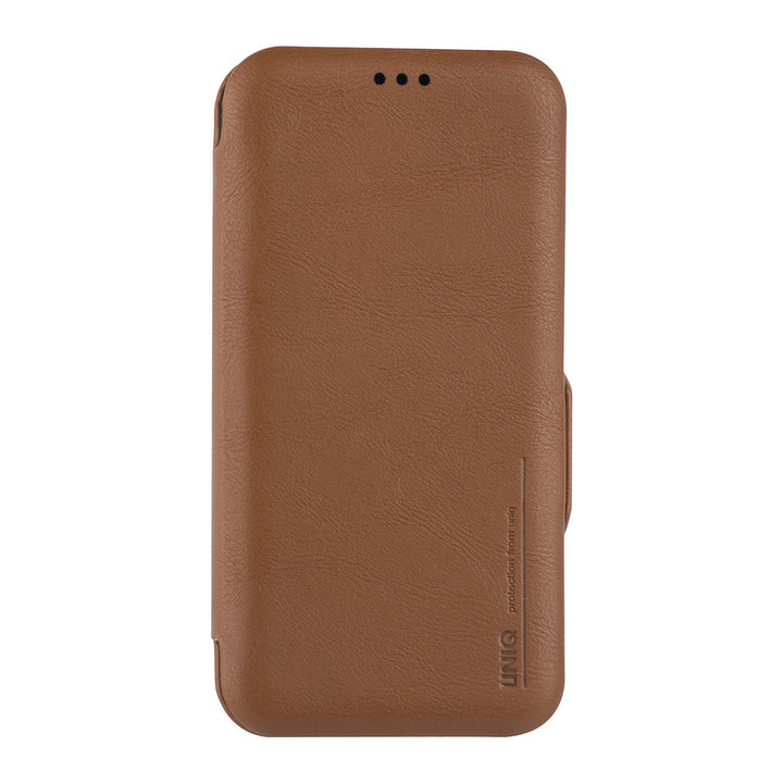 UNIQ Accessory LichtBruin hoesje iPhone 12 Mini - Book Case-Hoesjes-Ilumina Benelux