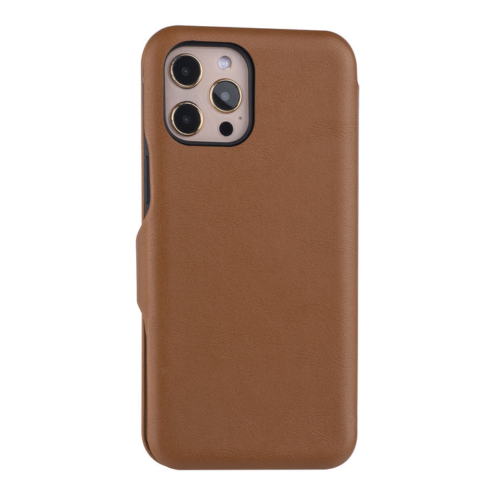 UNIQ Accessory LichtBruin hoesje iPhone 12 Pro Max - Book Case-Hoesjes-Ilumina Benelux