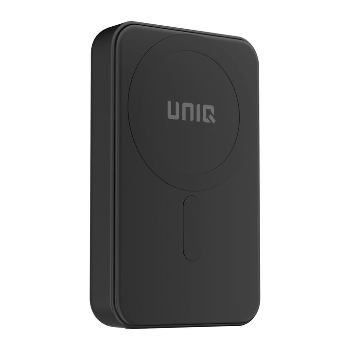 UNIQ Accessory Powerbank 6500 mAh - magsafe - wireless - stand - 30cm USB-C Kabel - USB-C port - Zwart-Powerbank-Ilumina Benelux